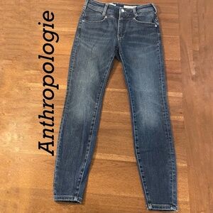Pilcro and letterpress high rise skinny jeans Size 28